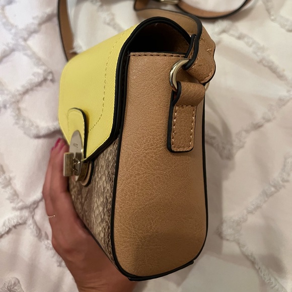 ALDO SNAKE PRINT COLOR BLOCK CROSSBODY BAG - Picture 3 of 6